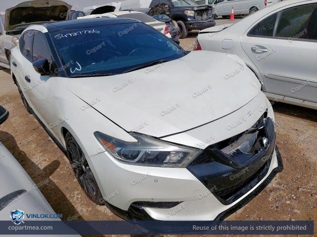 2017 NISSAN MAXIMA – Lot 54927786 auction photo