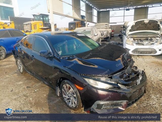 2016 HONDA CIVIC – Lot 55250436 auction photo