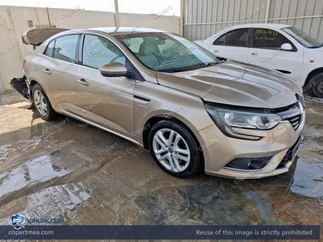 2019 RENAULT MEGANE – Lot 55983416 auction photo