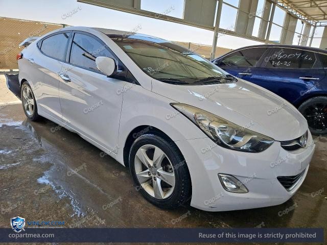 2013 HYUNDAI AVANTE – Lot 56004436 auction photo