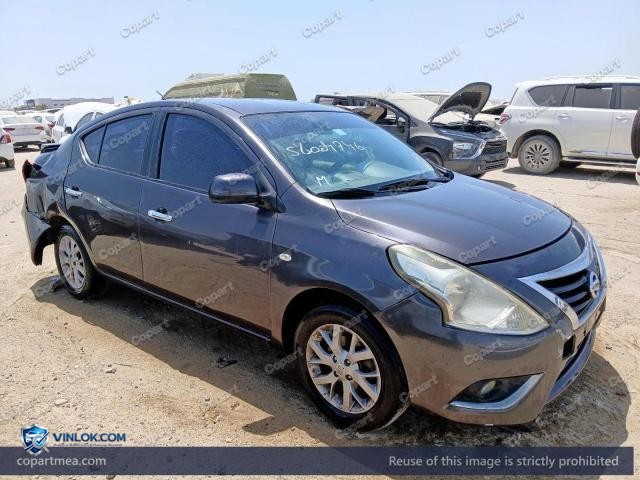 2017 NISSAN SUNNY – Lot 56004746 auction photo