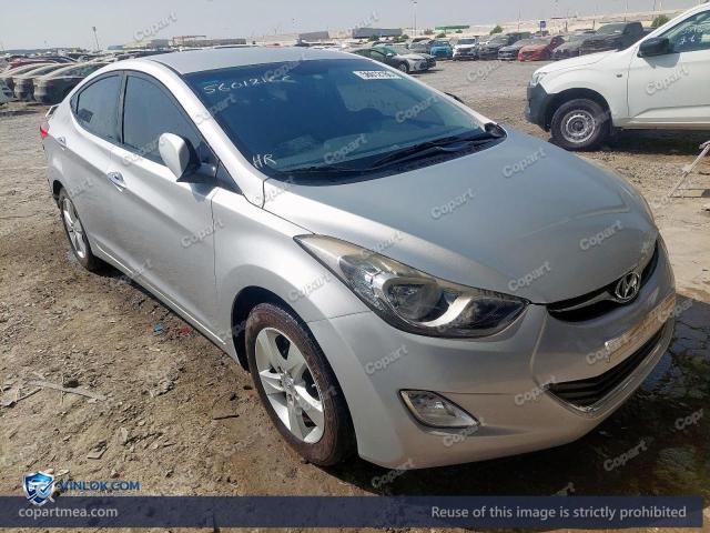 2012 HYUNDAI AVANTE – Lot 56012166 auction photo