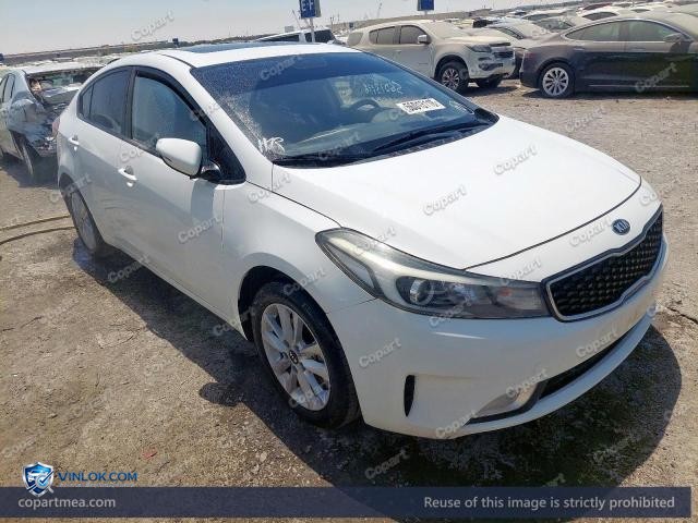 2017 KIA CERATO – Lot 56013116 auction photo