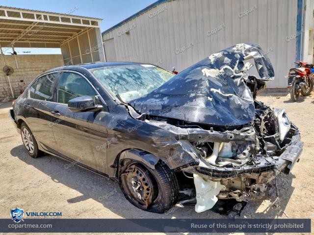 2017 HONDA ACCORD – Lot 56197336 auction photo