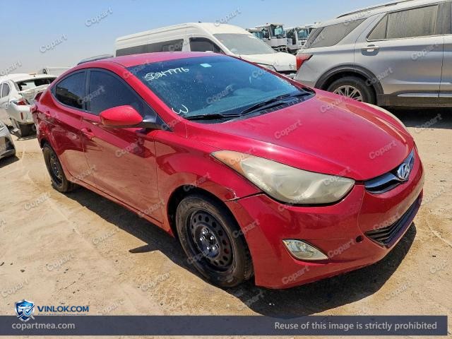 2013 HYUNDAI ELANTRA – Lot 56217976 auction photo