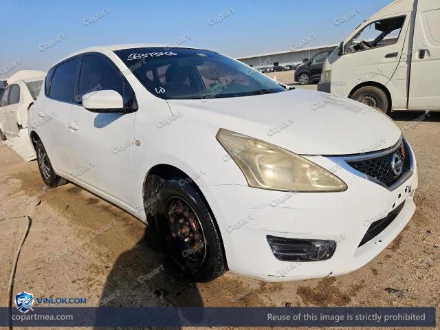 2014 NISSAN TIIDA – Lot 56373206 auction photo