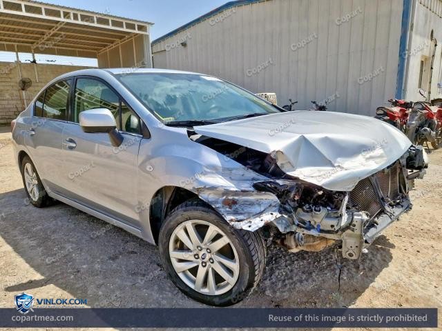 2016 SUBARU IMPREZA – Lot 56380656 auction photo