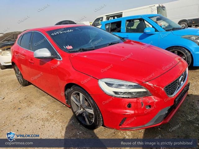 2018 VOLVO V40 – Lot 56724466 auction photo