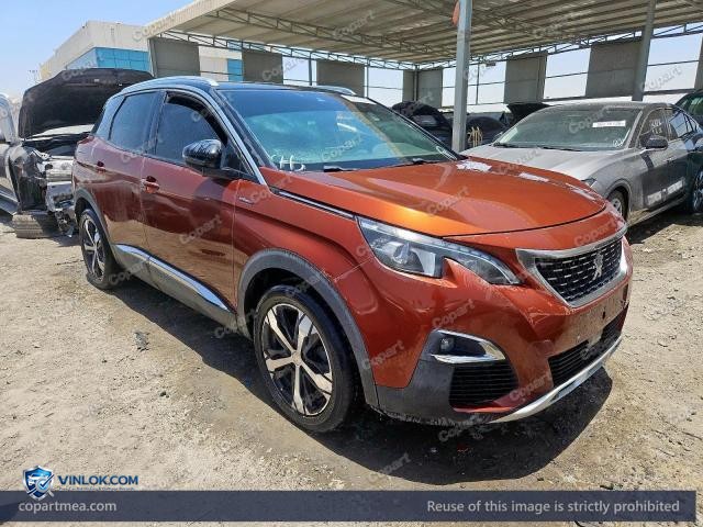 2018 PEUGEOT 3008 – Lot 56727286 auction photo