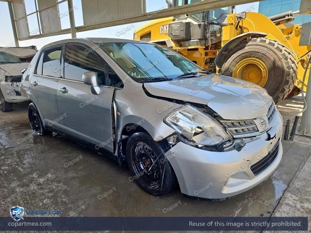 2009 NISSAN TIIDA – Lot 56728466 auction photo