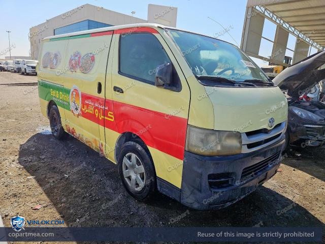 2010 TOYOTA HIACE – Lot 56904096 auction photo