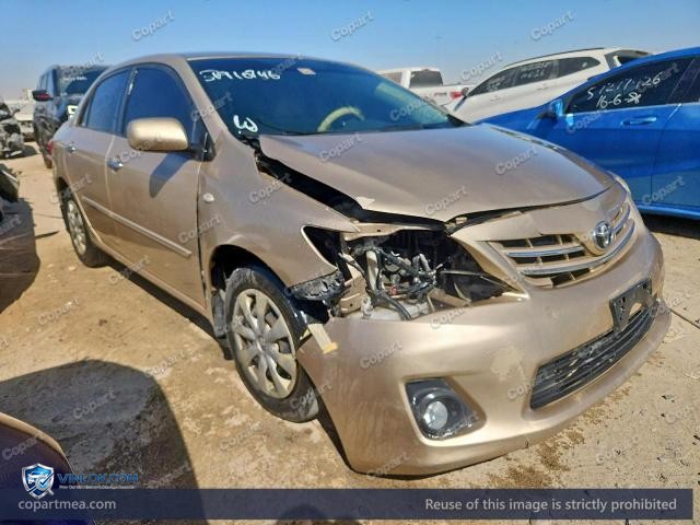 2011 TOYOTA COROLLA – Lot 56910746 auction photo