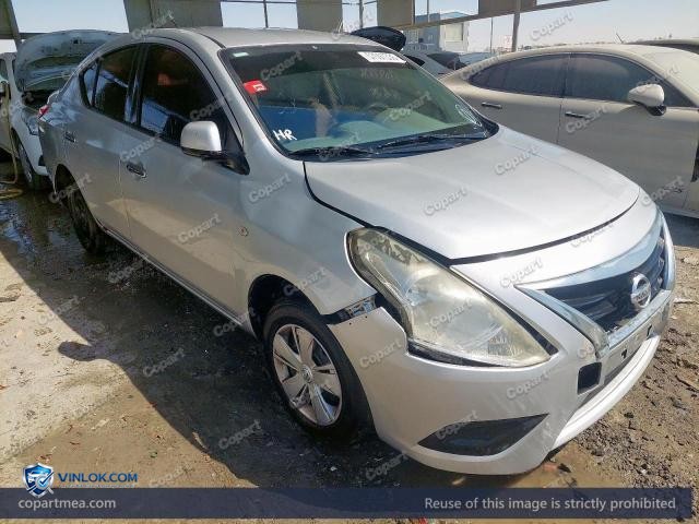 2018 NISSAN SUNNY – Lot 57097336 auction photo