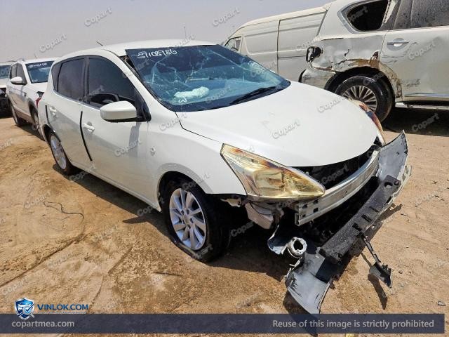 2016 NISSAN TIIDA – Lot 57108986 auction photo