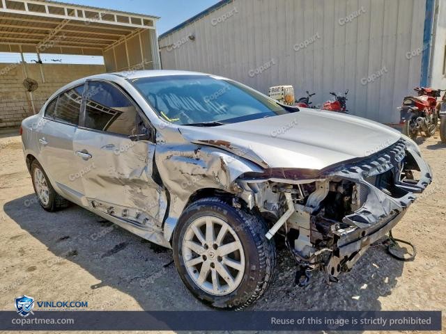 2012 RENAULT FLUENCE – Lot 57110526 auction photo