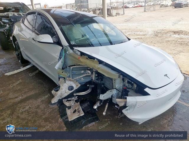 2026 TESLA MODEL 3 – Lot 57275926 auction photo