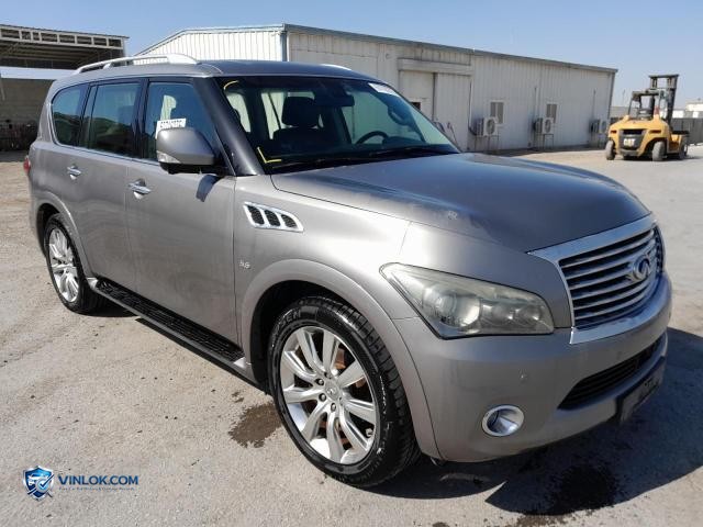 2014 INFINITI QX80 – Lot 57716275 auction photo