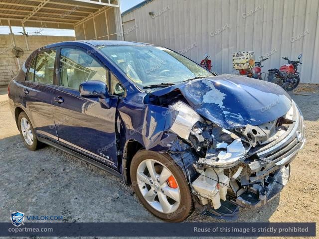 2012 NISSAN TIIDA – Lot 57795166 auction photo