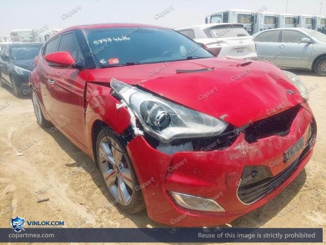 2014 HYUNDAI VELOSTER – Lot 57974686 auction photo