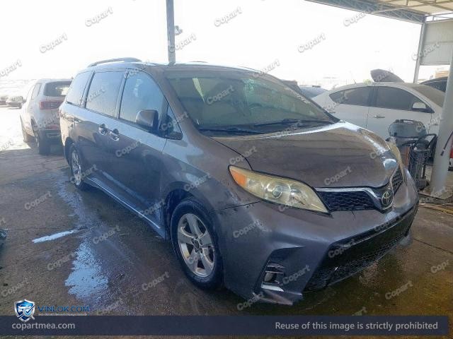 2018 TOYOTA SIENNA – Lot 57976506 auction photo