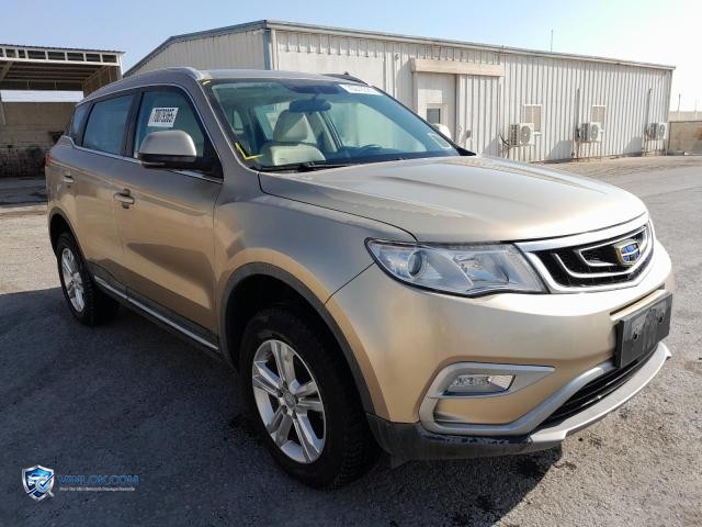 2017 GEELY EMGRAND X7 – Lot 70079365 auction photo