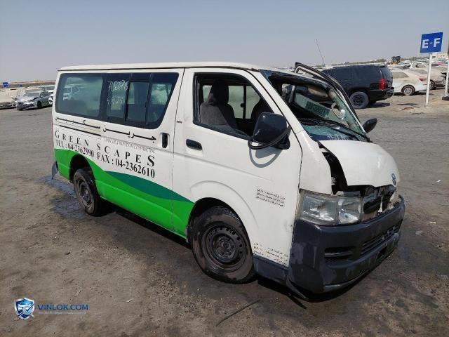 2009 TOYOTA HIACE – Lot 71568745 auction photo