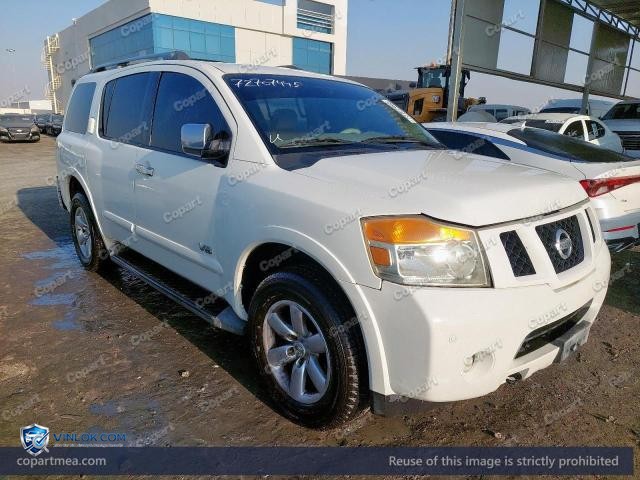 2008 NISSAN ARMADA – Lot 72707445 auction photo