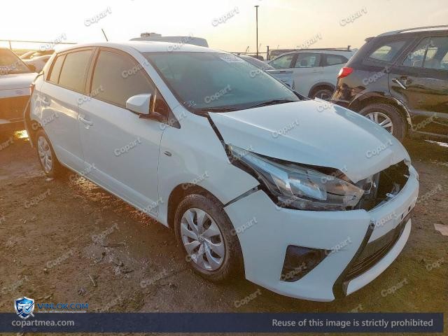 2016 TOYOTA YARIS – Lot 73100445 auction photo