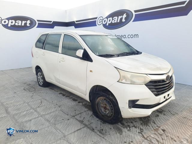 2016 TOYOTA AVANZA – Lot 73346075 auction photo