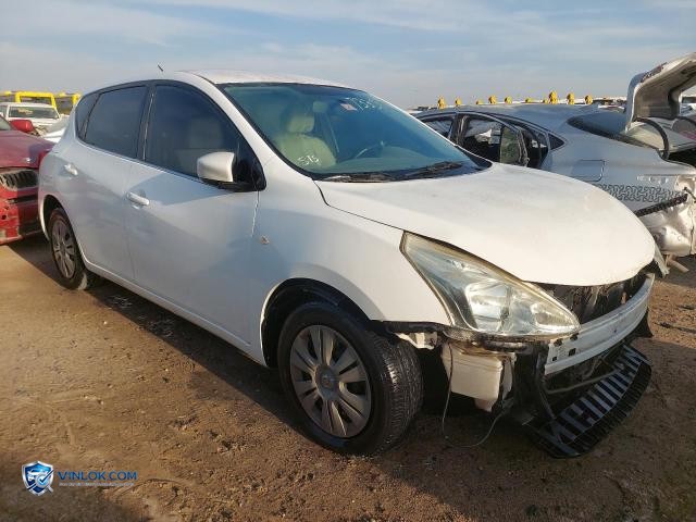 2014 NISSAN TIIDA – Lot 73359705 auction photo