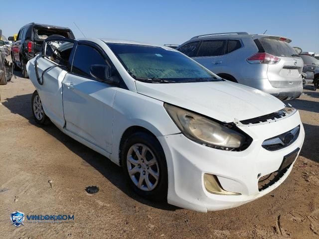 2012 HYUNDAI ACCENT – Lot 73361675 auction photo