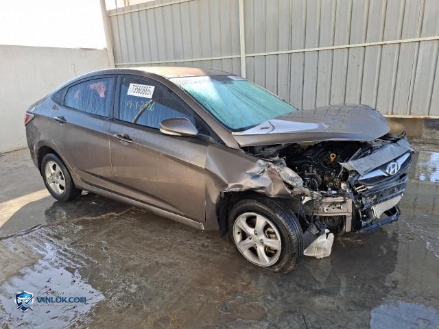 2012 HYUNDAI ACCENT – Lot 73560885 auction photo