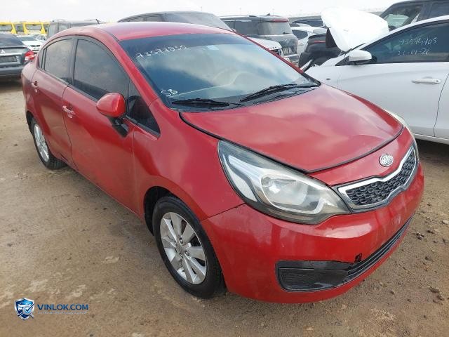 2013 KIA RIO – Lot 73577835 auction photo