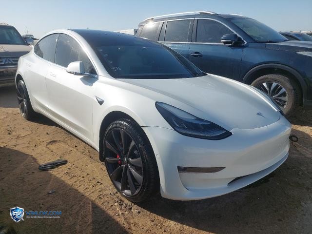 2020 TESLA MODEL 3 – Lot 73764155 auction photo