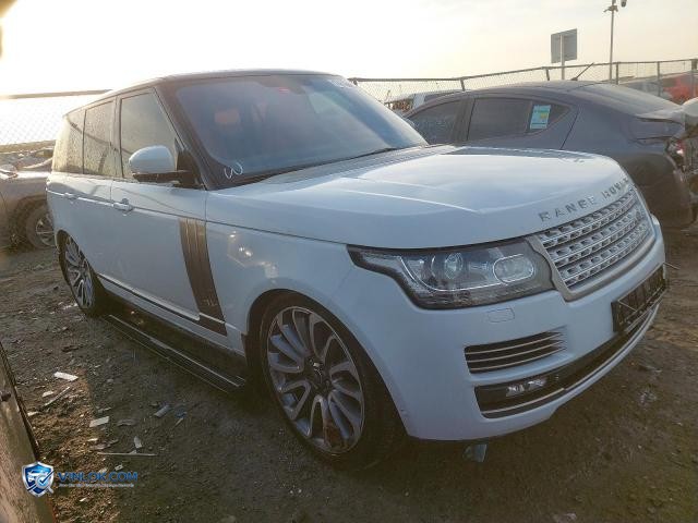 2015 LAND ROVER RANGE ROVE – Lot 74318885 auction photo