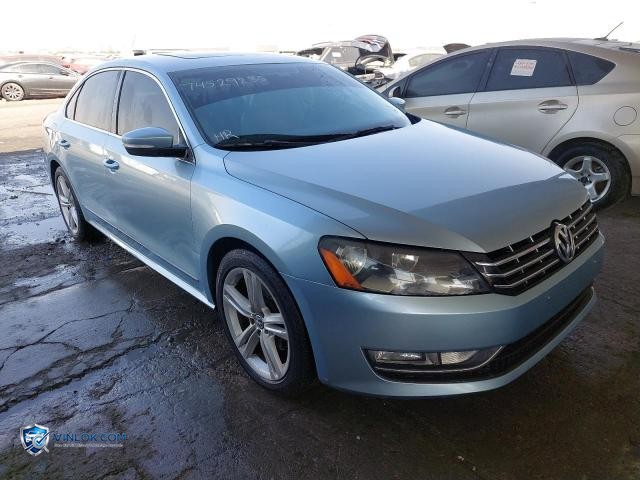 2013 VOLKSWAGEN PASSAT – Lot 74529235 auction photo