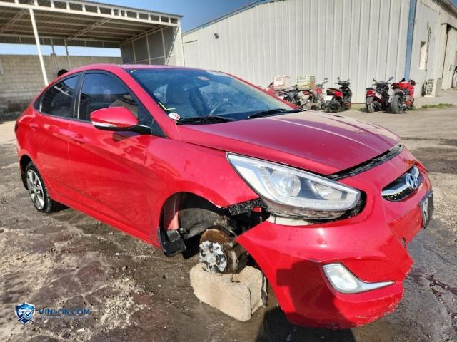 2015 HYUNDAI ACCENT – Lot 75122635 auction photo
