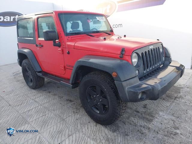 2016 JEEP WRANGLER – Lot 75510695 auction photo
