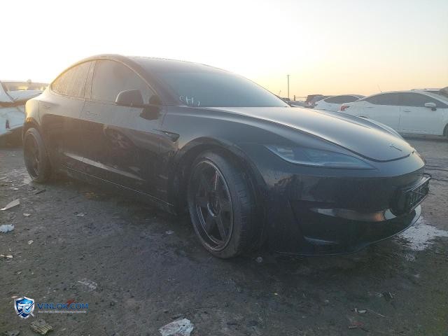 2024 TESLA MODEL 3 – Lot 75519135 auction photo