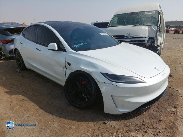 2024 TESLA MODEL 3 – Lot 75528015 auction photo