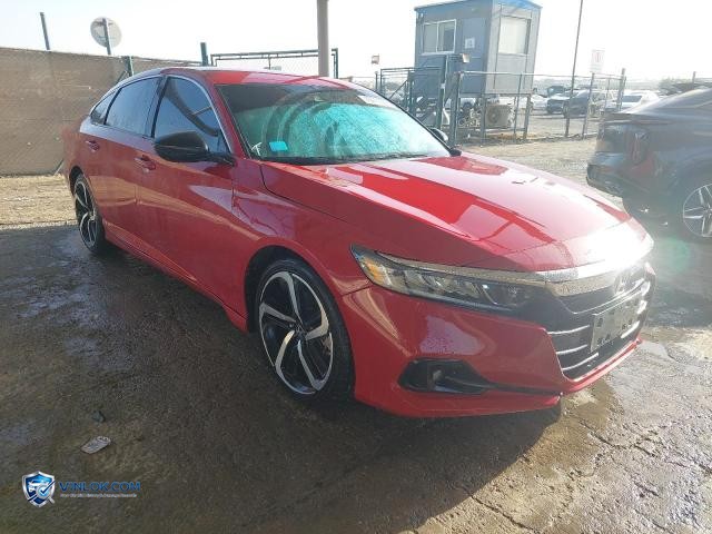 2021 HONDA ACCORD – Lot 75711655 auction photo