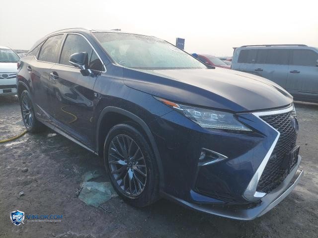 2018 LEXUS RX 450H – Lot 75916415 auction photo