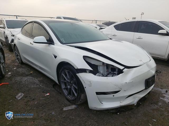 2021 TESLA MODEL 3 – Lot 76095205 auction photo