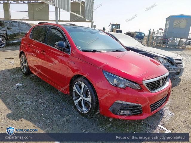 2018 PEUGEOT 308 – Lot 76291965 auction photo