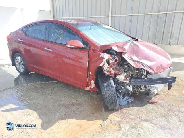 2014 HYUNDAI ELANTRA – Lot 76297105 auction photo