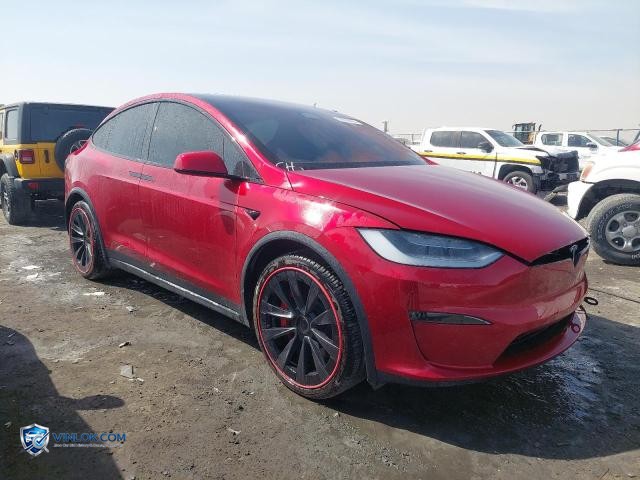 2023 TESLA MODEL X – Lot 76303495 auction photo
