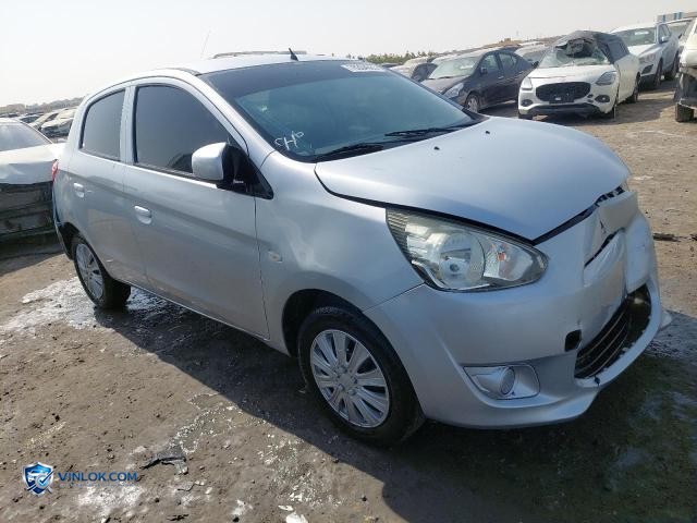 2014 MITSUBISHI MIRAGE – Lot 76304985 auction photo