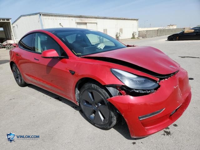 2022 TESLA MODEL 3 – Lot 77024395 auction photo