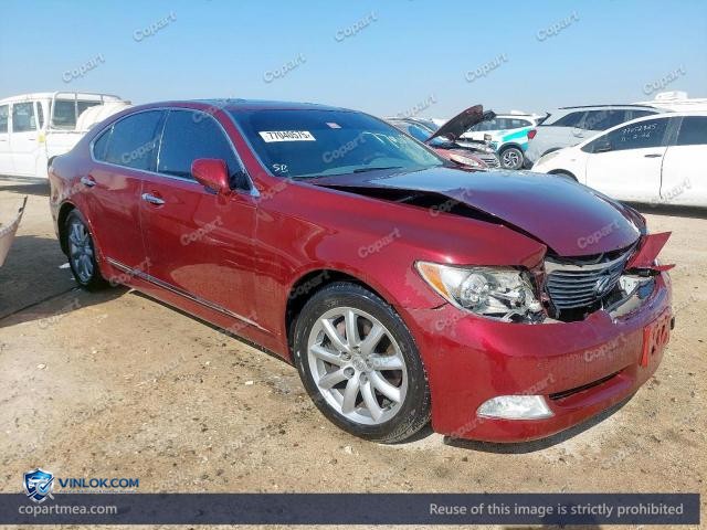 2009 LEXUS LS – Lot 77040575 auction photo