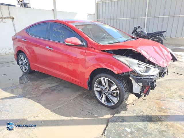 2015 HYUNDAI ELANTRA – Lot 77041835 auction photo